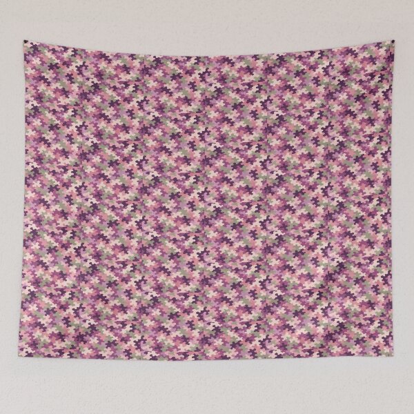 Item preview, Mulberry Garden Camouflage Pattern | Plum Pink Sage Abstract Camo Design designed and sold by Swanny's Custom T-shirt and Gift Designs.