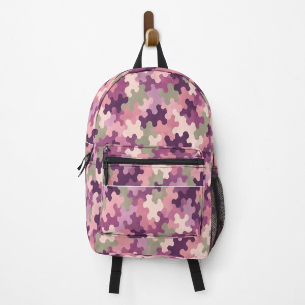 Item preview, Mulberry Garden Camouflage Pattern | Plum Pink Sage Abstract Camo Design designed and sold by Swanny's Custom T-shirt and Gift Designs.