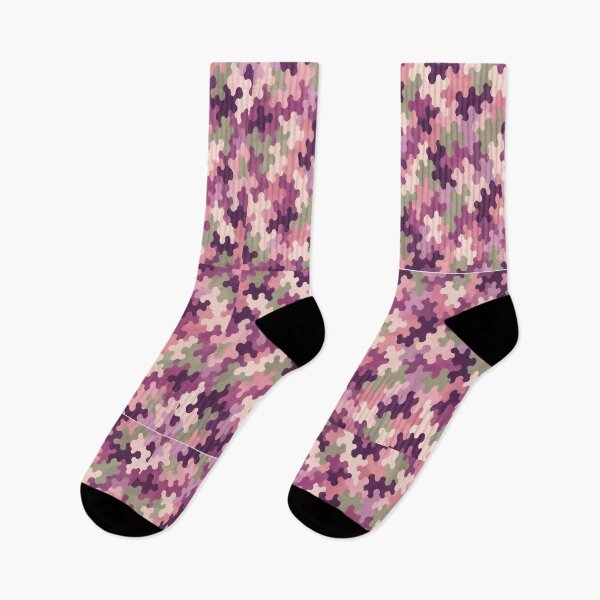 Item preview, Mulberry Garden Camouflage Pattern | Plum Pink Sage Abstract Camo Design designed and sold by Swanny's Custom T-shirt and Gift Designs.