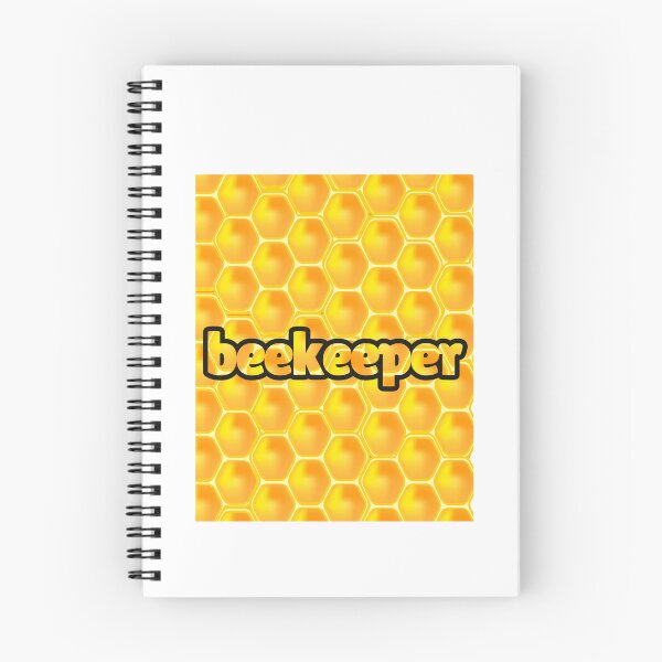 Item preview, Beekeeper Honeycomb Design – Golden Bee Lover Typography Art designed and sold by Terannart.