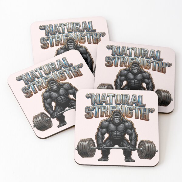 Item preview, Natural Strength Gorilla Deadlift Heavy designed and sold by pradeepvisuals.