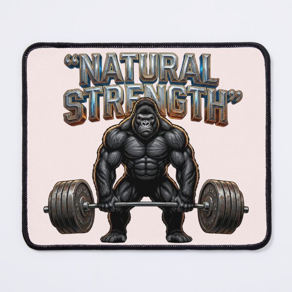 Item preview, Natural Strength Gorilla Deadlift Heavy designed and sold by pradeepvisuals.
