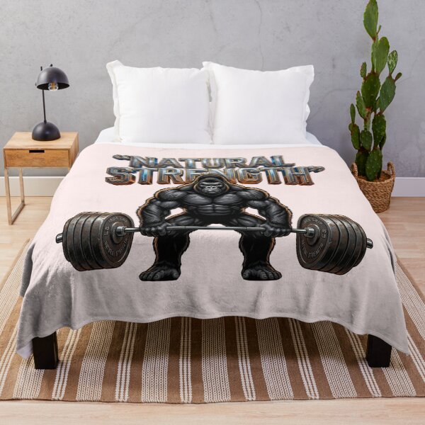 Item preview, Natural Strength Gorilla Deadlift Heavy designed and sold by pradeepvisuals.