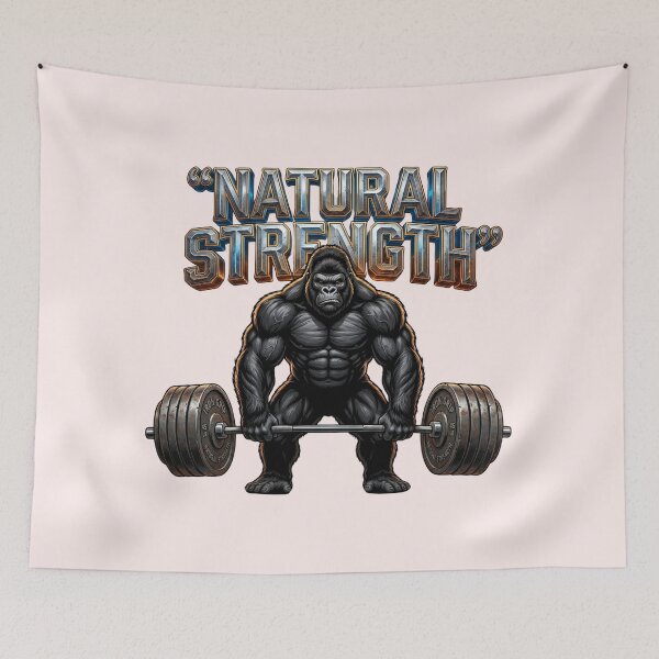 Item preview, Natural Strength Gorilla Deadlift Heavy designed and sold by pradeepvisuals.