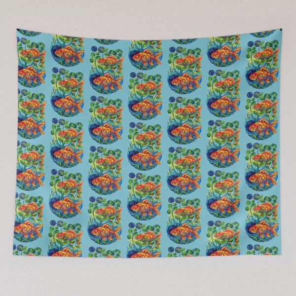Item preview,  Goldfish Swimming  designed and sold by TeeARTHY.