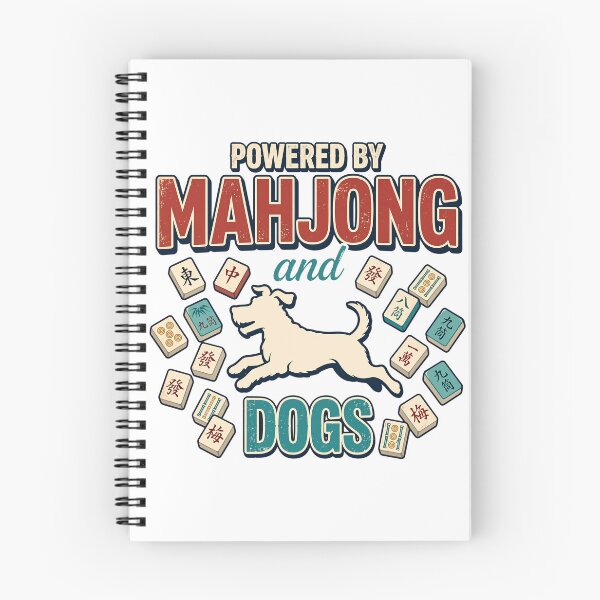 Item preview, Funny Mahjong Player - Powered by Mahjong and Dog designed and sold by CutOutIdols.