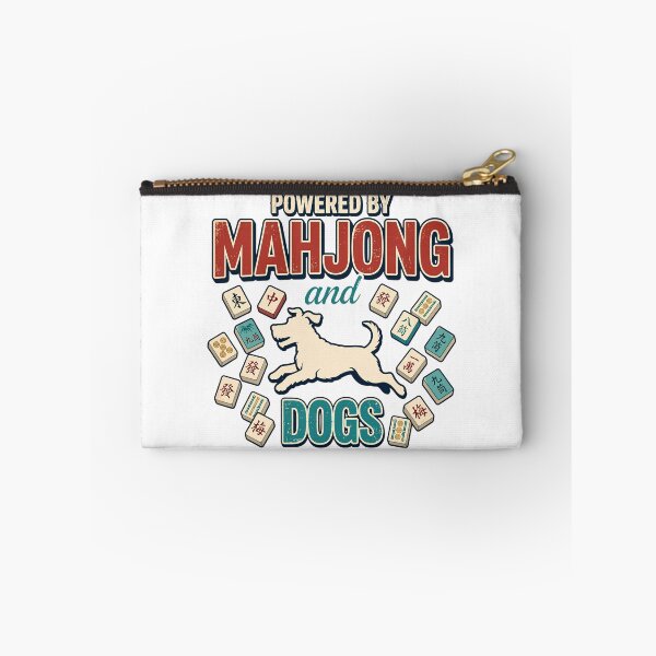 Item preview, Funny Mahjong Player - Powered by Mahjong and Dog designed and sold by CutOutIdols.
