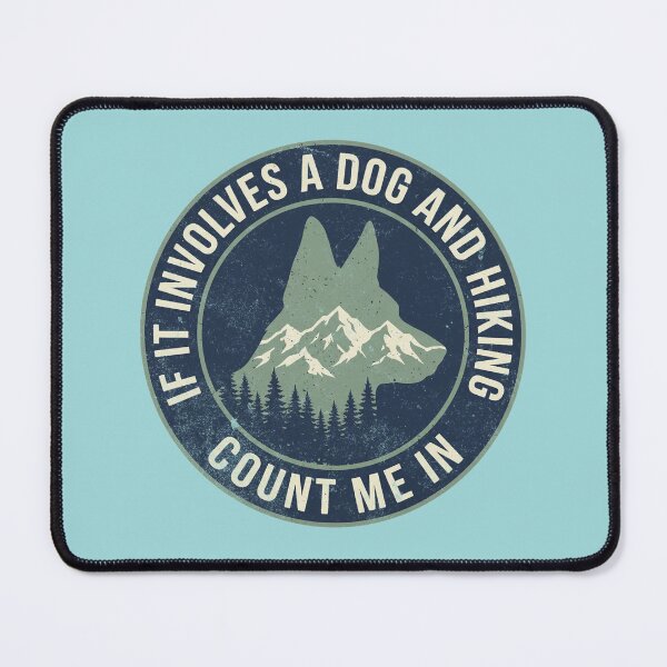 Item preview, Dog Hiking Mountain Lover Vintage Distressed Graphic designed and sold by d247.