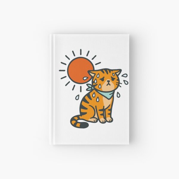 Item preview,  Sweaty Tabby in Summer Season - Sticker Pack - Tee designed and sold by RedStreamStudio.