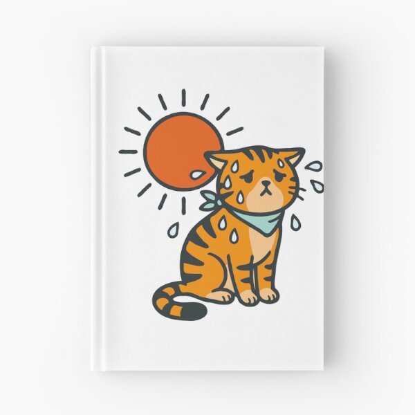 Item preview,  Sweaty Tabby in Summer Season - Sticker Pack - Tee designed and sold by RedStreamStudio.