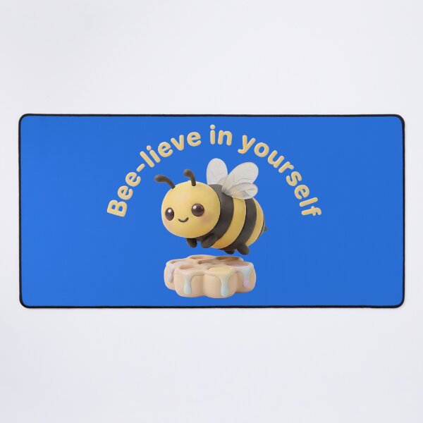 Item preview, Cute 3D Honeybee - Bee-lieve In Yourself designed and sold by Utopian-Magic.