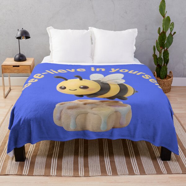 Item preview, Cute 3D Honeybee - Bee-lieve In Yourself designed and sold by Utopian-Magic.