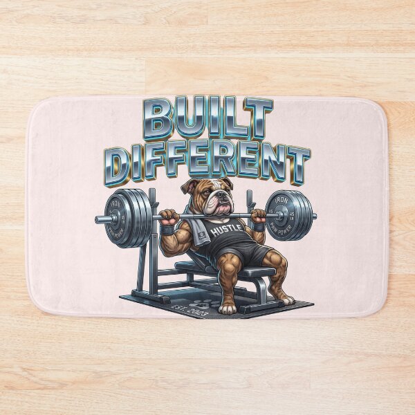 Item preview, Built Different Elite Fitness Lifestyle designed and sold by pradeepvisuals.