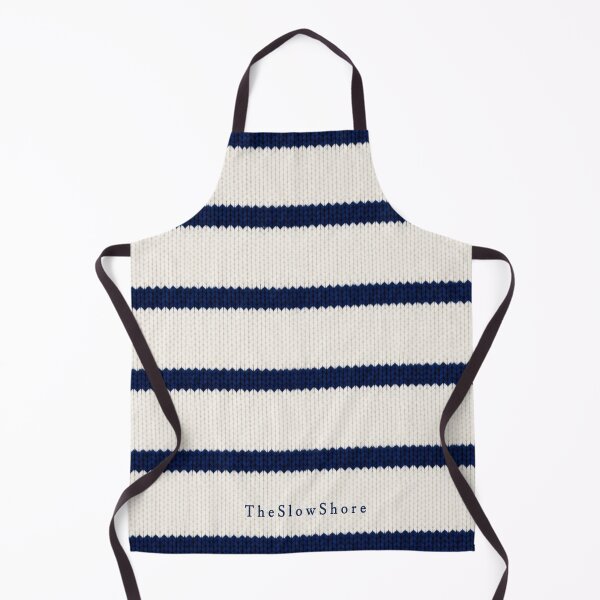 Item preview, Coastal Sailor Aesthetic Navy White Stripes designed and sold by TheSlowShore.