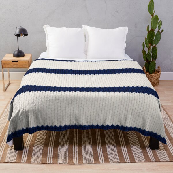 Item preview, Coastal Sailor Aesthetic Navy White Stripes designed and sold by TheSlowShore.