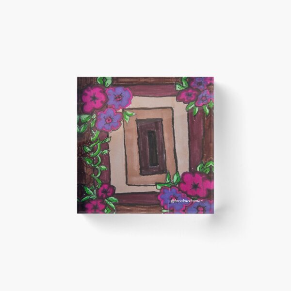 Item preview, Flower Frame designed and sold by DancingCreek.