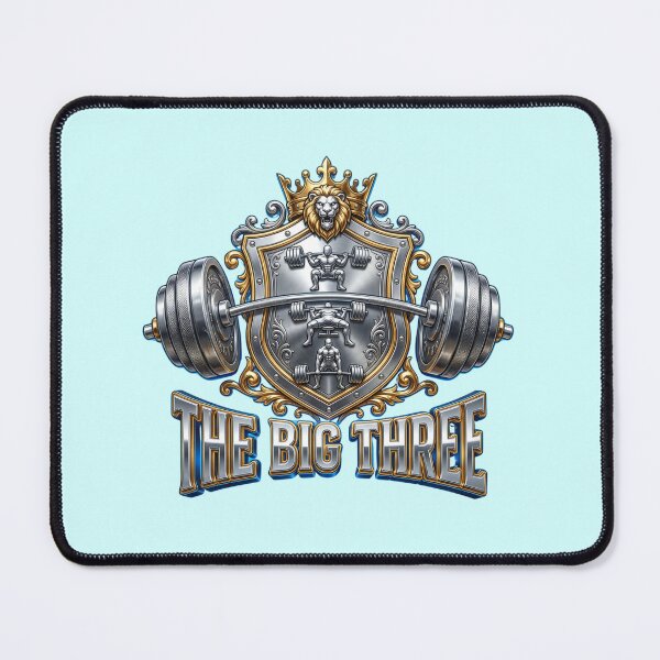 Item preview, The Big Three Squat Bench Deadlift designed and sold by pradeepvisuals.