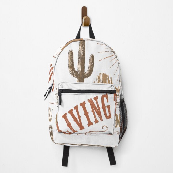 Item preview, Living The Dream One Nightmare At A Time Western Desert Retro designed and sold by Region.