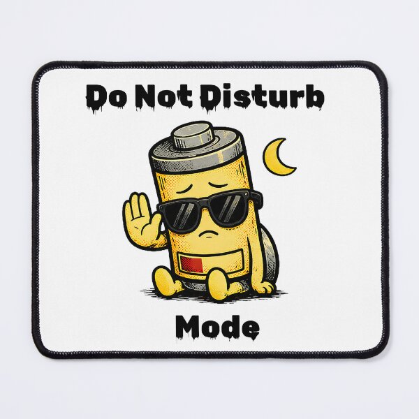 Item preview, Do Not Disturb Mode Shirt – Funny Introvert Low Energy Aesthetic Tee designed and sold by DesignTeamHub.