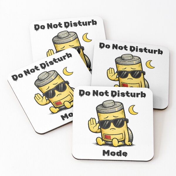 Item preview, Do Not Disturb Mode Shirt – Funny Introvert Low Energy Aesthetic Tee designed and sold by DesignTeamHub.