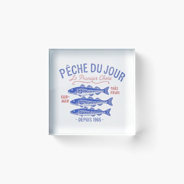 Item preview, Pêche du Jour Atlantic Cod – Vintage French Seaside Design designed and sold by NewNomads.