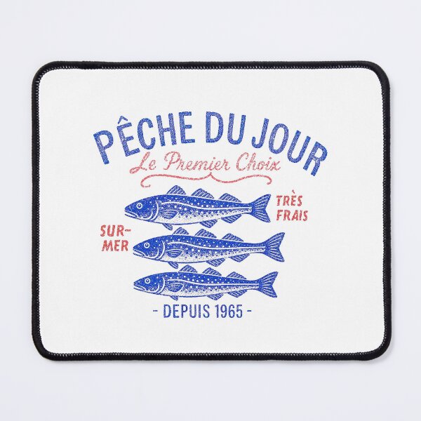Item preview, Pêche du Jour Atlantic Cod – Vintage French Seaside Design designed and sold by NewNomads.
