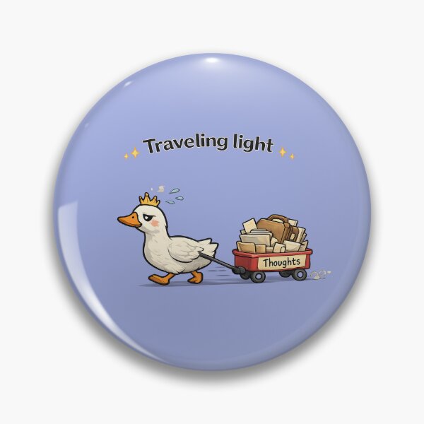 Item preview, Traveling Light With Emotional Baggage designed and sold by Lizavelle.