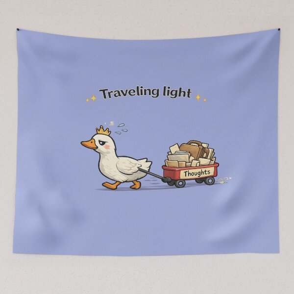 Item preview, Traveling Light With Emotional Baggage designed and sold by Lizavelle.