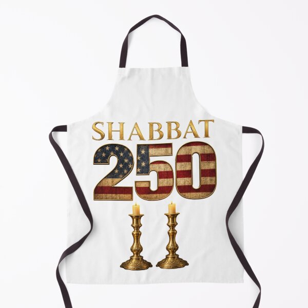 Item preview, Shabbat 250 Jewish Candles Patriotic USA Design designed and sold by FREENATION2026.