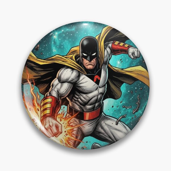 Item preview, Space Ghost Cosmic Energy Blast Retro Comic Art designed and sold by Thogan0416.