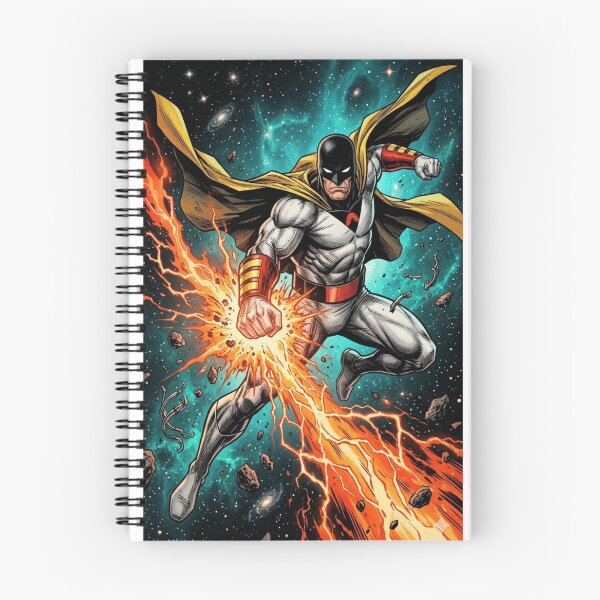 Item preview, Space Ghost Cosmic Energy Blast Retro Comic Art designed and sold by Thogan0416.