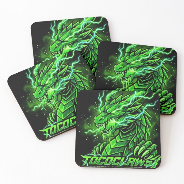 Item preview, High-Voltage Million Green Dragon - Tactical Streetwear & Dark Fantasy Design designed and sold by TOCOCLAWS.