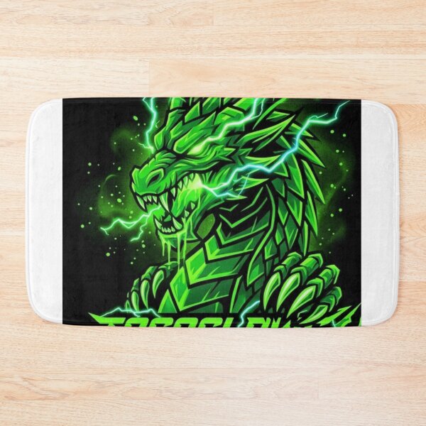 Item preview, High-Voltage Million Green Dragon - Tactical Streetwear & Dark Fantasy Design designed and sold by TOCOCLAWS.