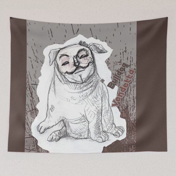 Item preview, Bulldog Vendetta (Drawing by ACCI) designed and sold by VanyssaGraphics.