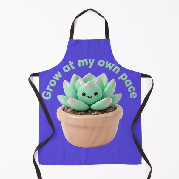Item preview, Cute 3D Succulent - Grow At My Own Pace designed and sold by Utopian-Magic.