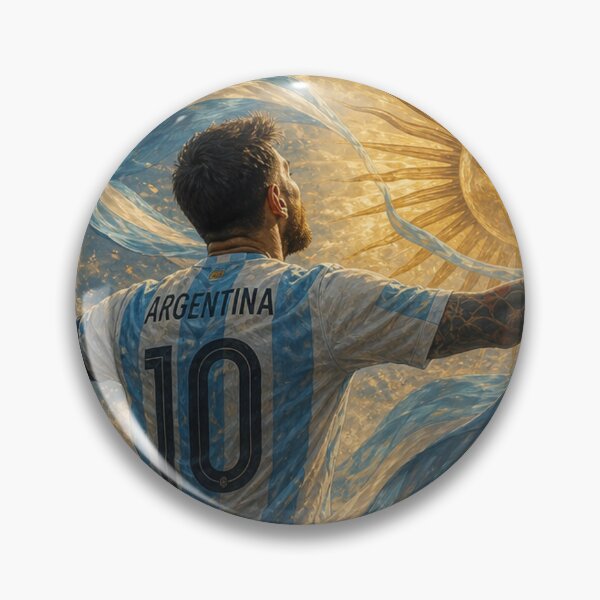 Artikelvorschau, Kunstdruck zum argentinischen Fußballturnier 2026 entworfen und verkauft von BrickByDream.