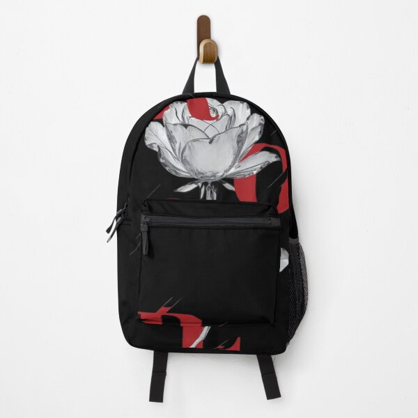 Item preview, Crimson Rose Typography – Modern Floral Elegance designed and sold by PrismPulseApp.