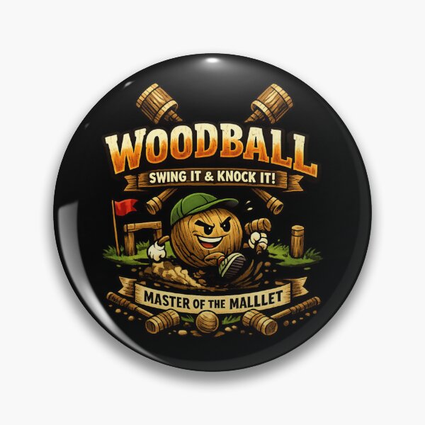 Item preview, Woodball Master of the Mallet – Funny Woodball Sports designed and sold by SidTastic .