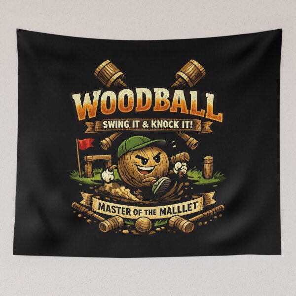 Item preview, Woodball Master of the Mallet – Funny Woodball Sports designed and sold by SidTastic .