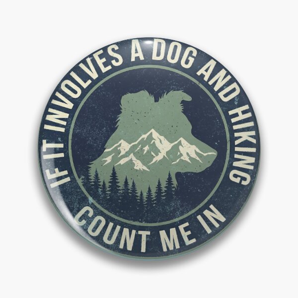 Item preview, Dog Hiking Mountain Adventure Outdoor Lover designed and sold by d247.