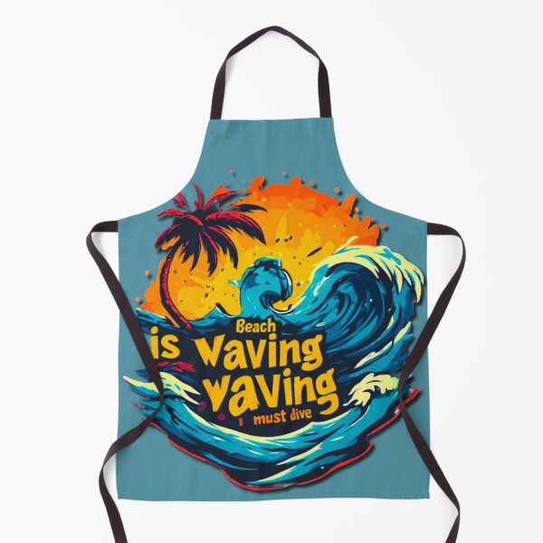Item preview, Beach is waving and I must dive in designed and sold by Jsw-speedartja.