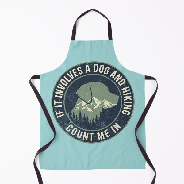 Item preview, Dog Hiking Count Me In Vintage Mountain Trail designed and sold by d247.