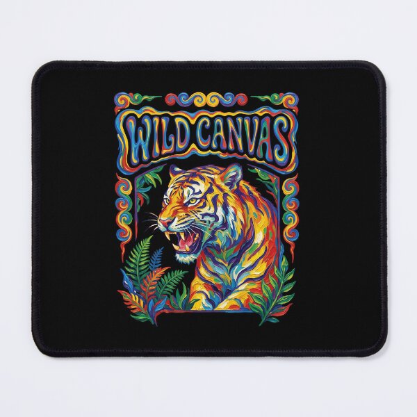 Item preview, Wild Canvas Vibrant Colorful Tiger designed and sold by TeeARTHY.