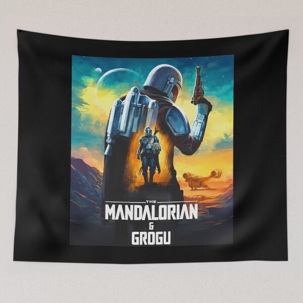 Item preview, Mando & Grogu  designed and sold by Zicaffe.