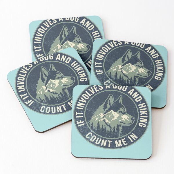 Item preview, If It Involves A Dog And Hiking Count Me In Husky designed and sold by d247.