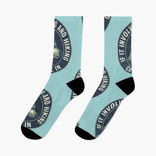 Item preview, If It Involves A Dog And Hiking Count Me In Husky designed and sold by d247.