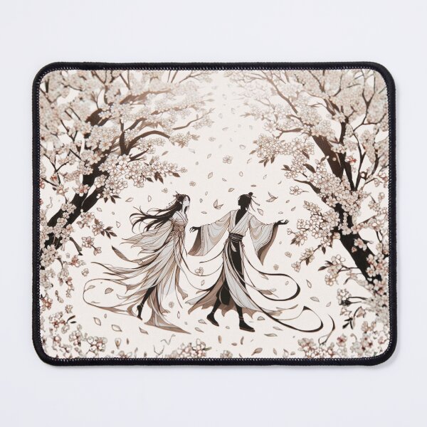 Item preview, Eternal Love: Ten Miles of Peach Blossoms designed and sold by NerdiPop.