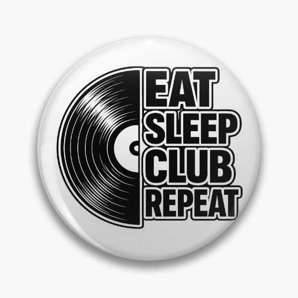 Item preview, EAT SLEEP CLUB REPEAT designed and sold by Sebadtable.