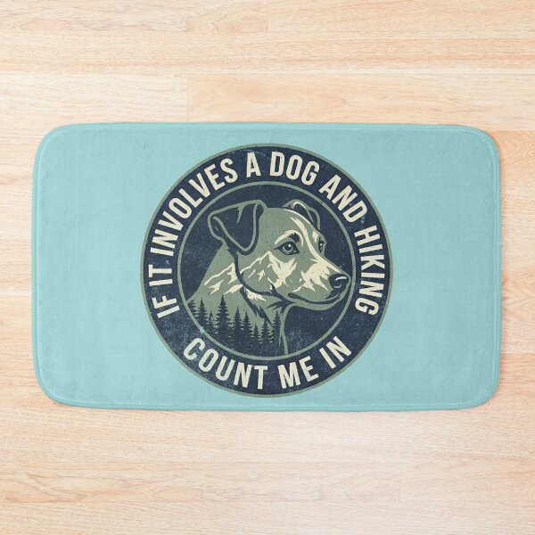 Item preview, Dog Hiking Count Me In Vintage Mountain Adventure designed and sold by d247.