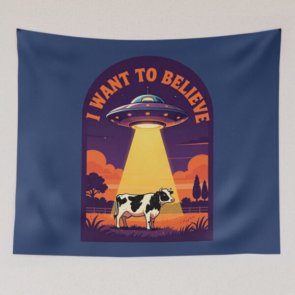Item preview, I want to believe designed and sold by GoGreenlove.